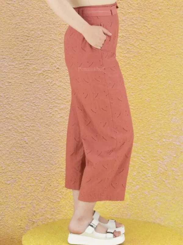 High trousers CONCUR 702785 Orange