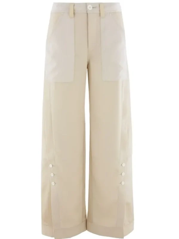 High trousers CONFIDENTIAL S01800 Beige