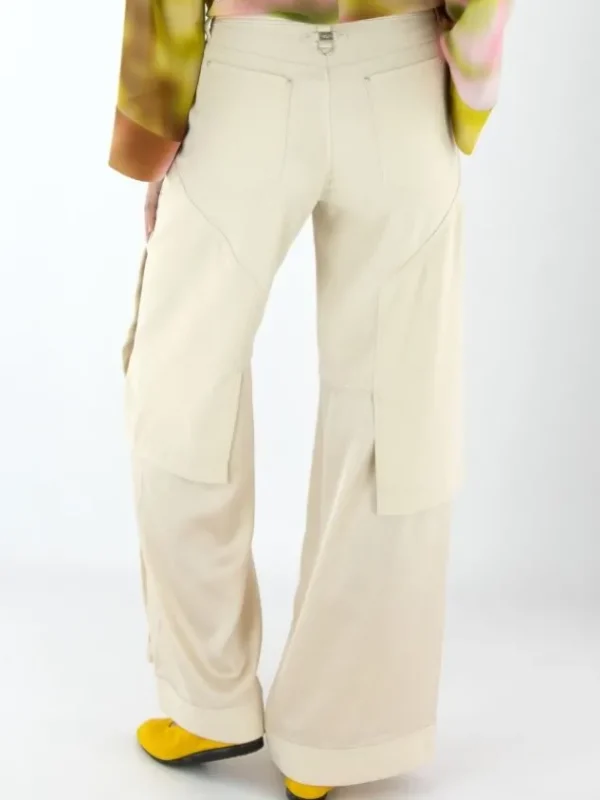 High trousers CONFIDENTIAL S01800 Beige