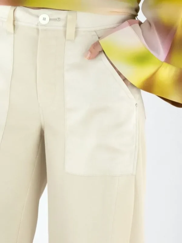 High trousers CONFIDENTIAL S01800 Beige
