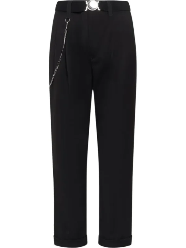 High trousers COURAGE S01772 Black
