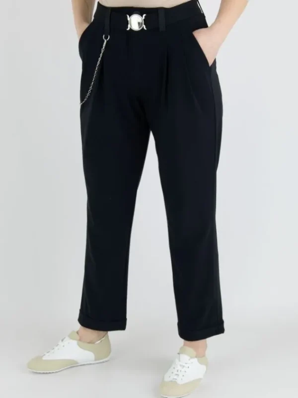 High trousers COURAGE S01772 Blue