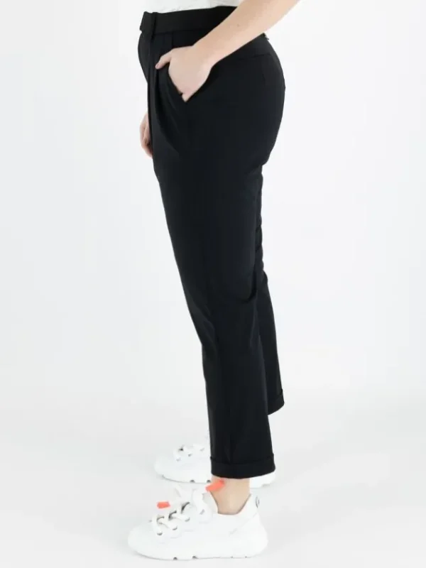 High trousers COURAGE S01772 Black