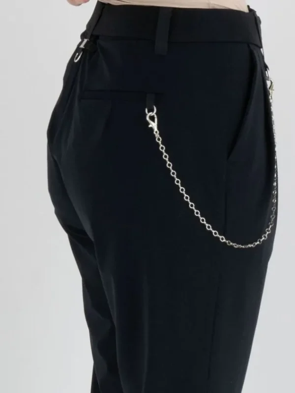 High trousers COURAGE S01772 Blue
