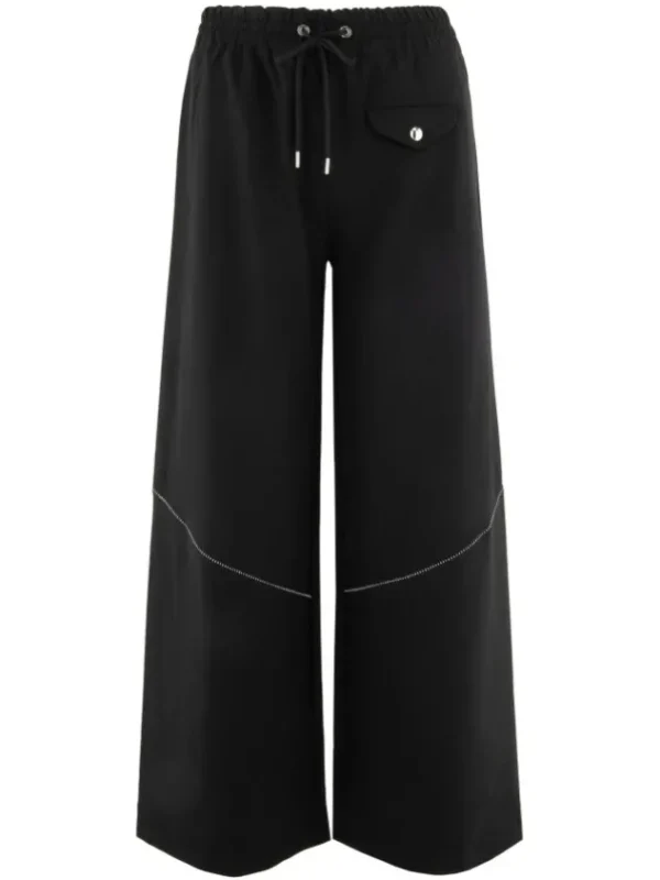 High trousers CREDIBILITY S01816 Black