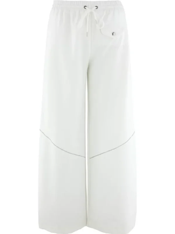 High trousers CREDIBILITY S01816 White