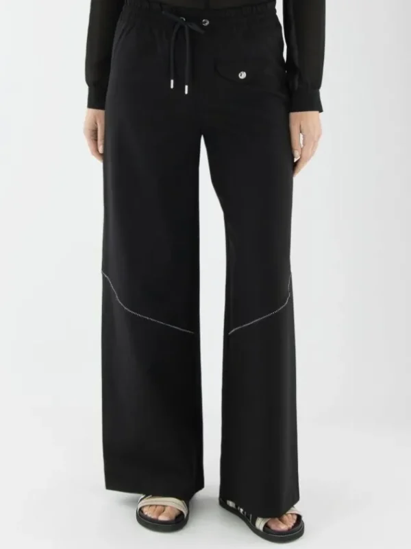 High trousers CREDIBILITY S01816 Black