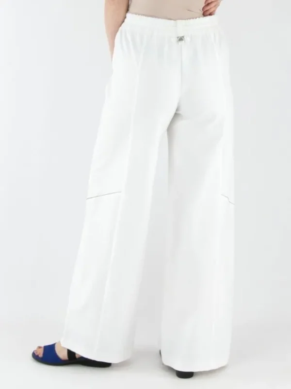 High trousers CREDIBILITY S01816 White