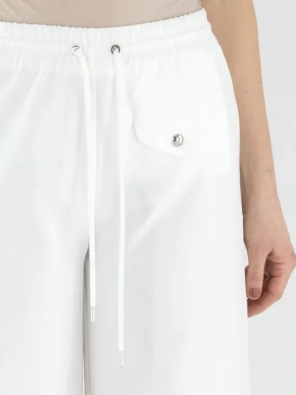 High trousers CREDIBILITY S01816 White