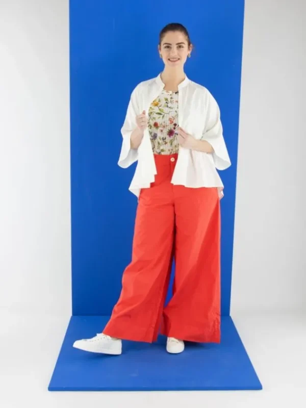 High trousers DIRECTIVE 702947 Red