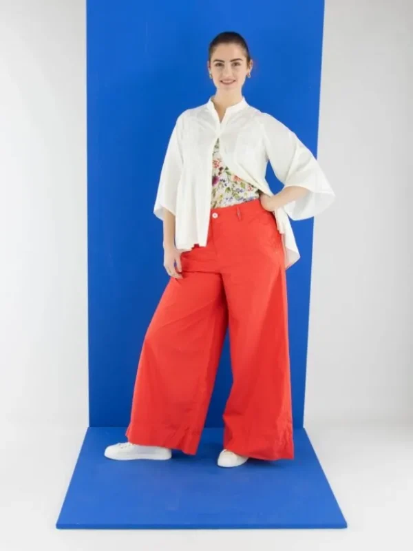 High trousers DIRECTIVE 702947 Red