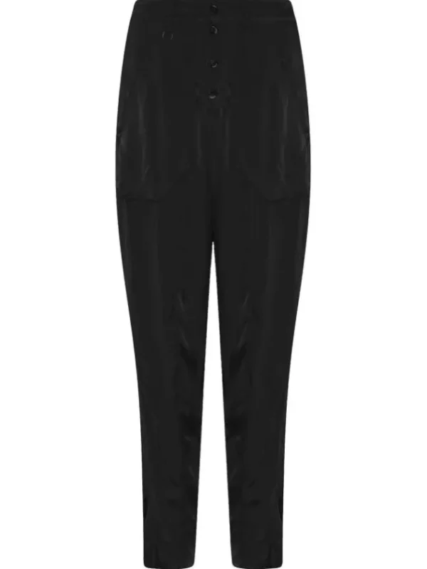 High trousers DISCIPLINE 702886 Black
