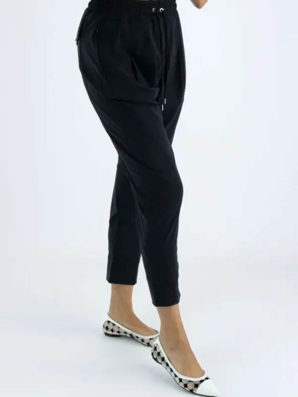 High trousers EAGER S01757 Black