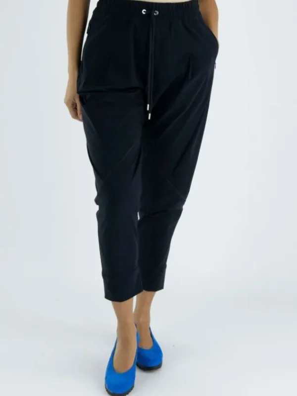 High trousers EAGER S01757 Blue