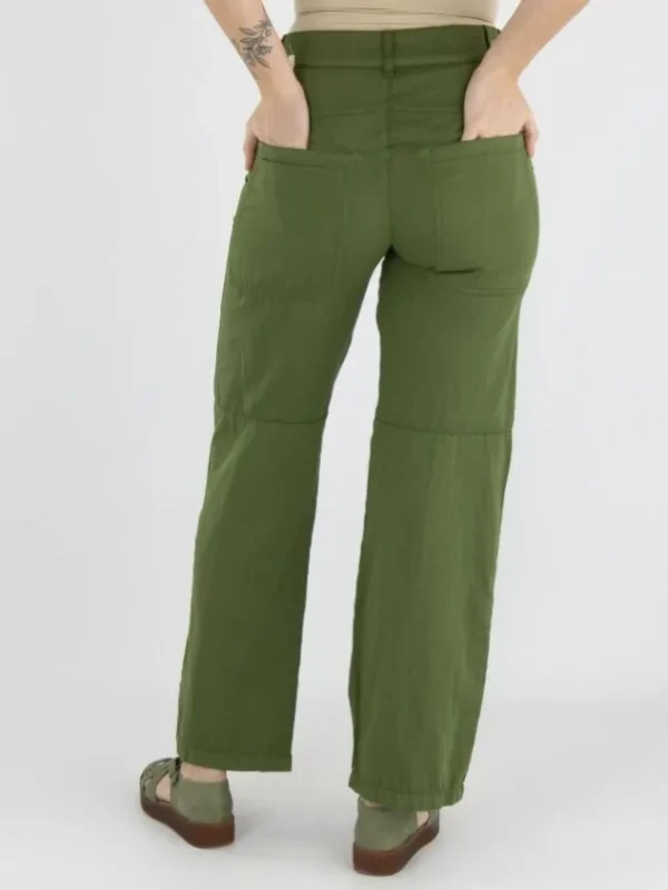 High trousers EQUALIZE 702874 Green