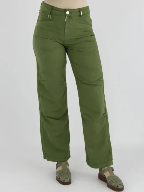 High trousers EQUALIZE 702874 Green