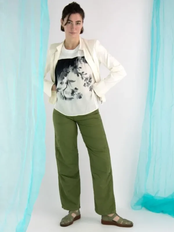 High trousers EQUALIZE 702874 Green