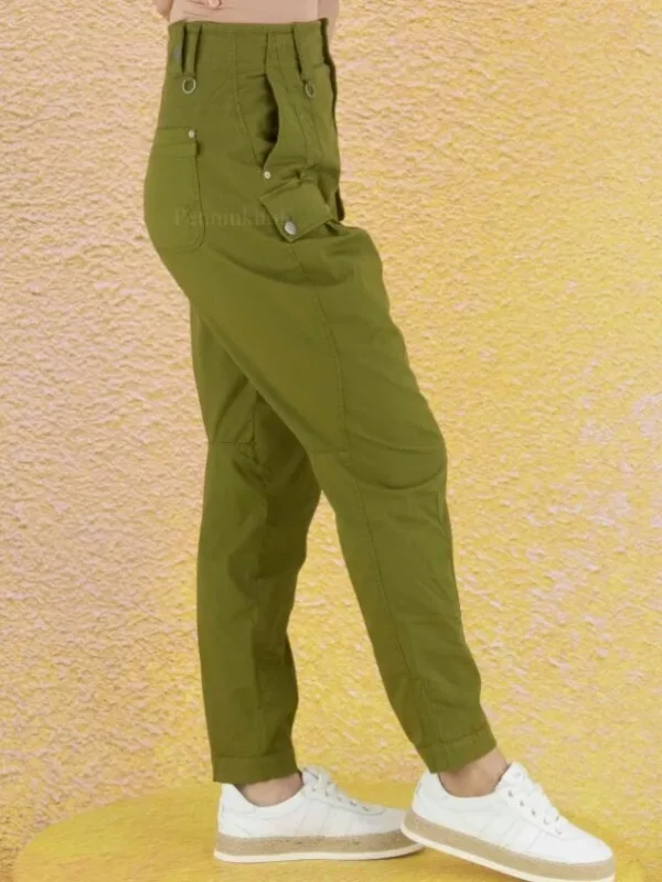 High trousers EXPLORE 702778 Green