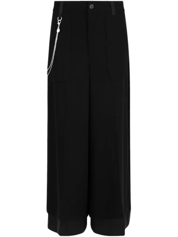 High trousers FREEWAY S01815 Black