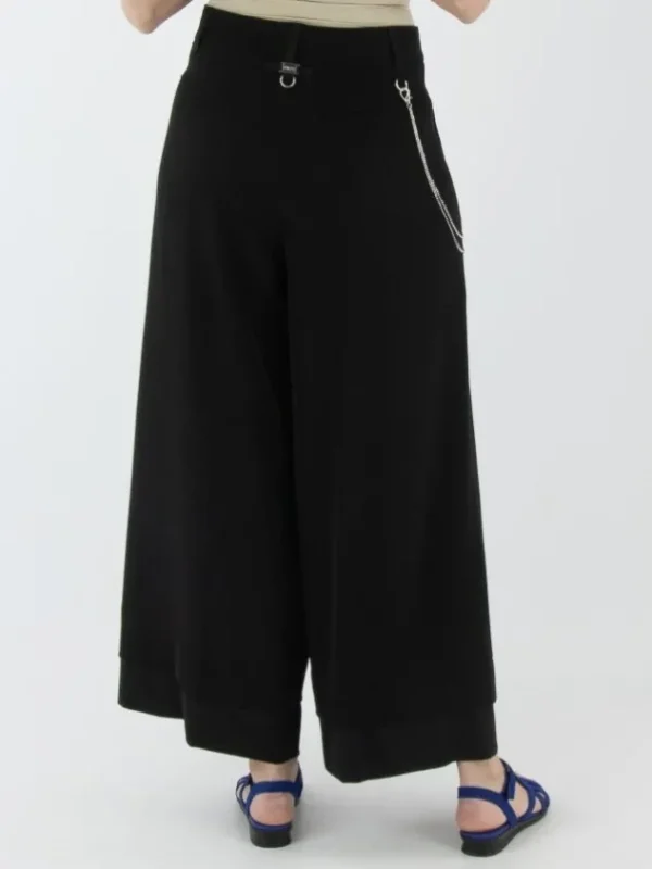 High trousers FREEWAY S01815 Black