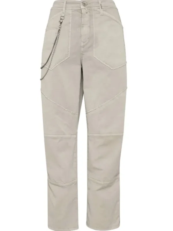 High trousers GO AHAED 702654 Beige