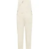 High trousers GOODBYE 703022 Cream White