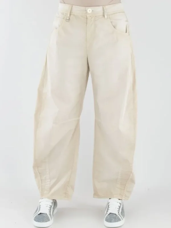 High trousers HAPPILY 702966 Beige