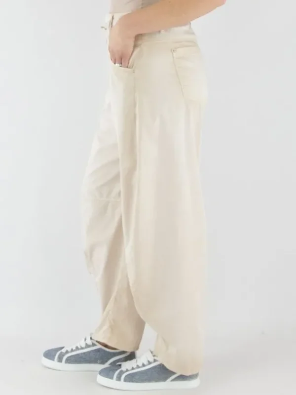 High trousers HAPPILY 702966 Beige