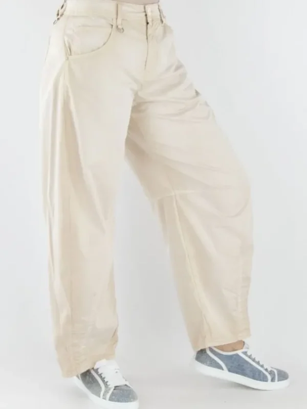 High trousers HAPPILY 702966 Beige