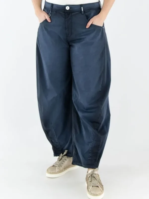 High trousers HAPPILY 702966 Blue