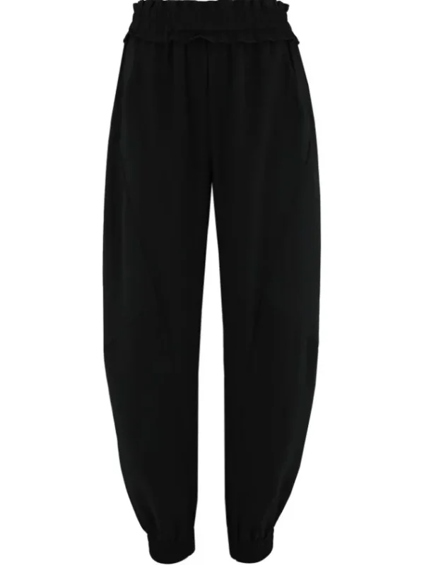 High trousers HAPPY S01803 Black