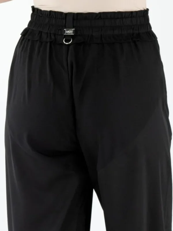 High trousers HAPPY S01803 Black