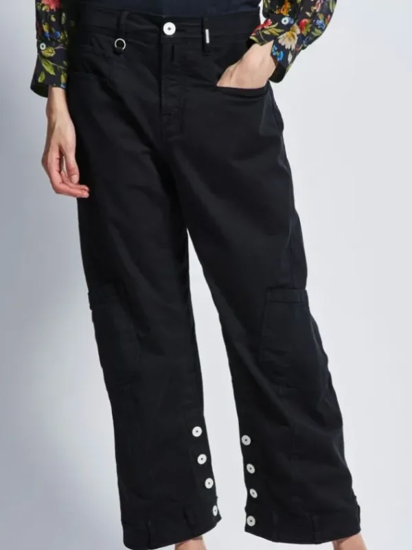 High trousers HASTEN 702961 Blue