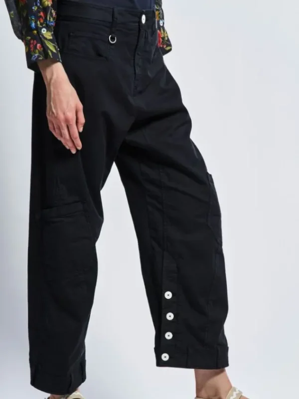 High trousers HASTEN 702961 Blue
