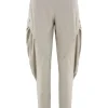 High trousers HURRY S01814 Beige