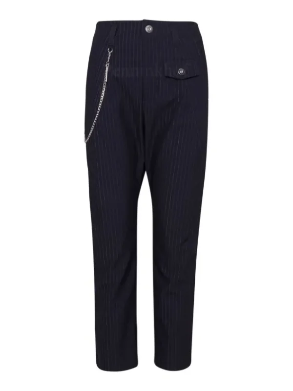 High trousers HYPER S01621 Blue