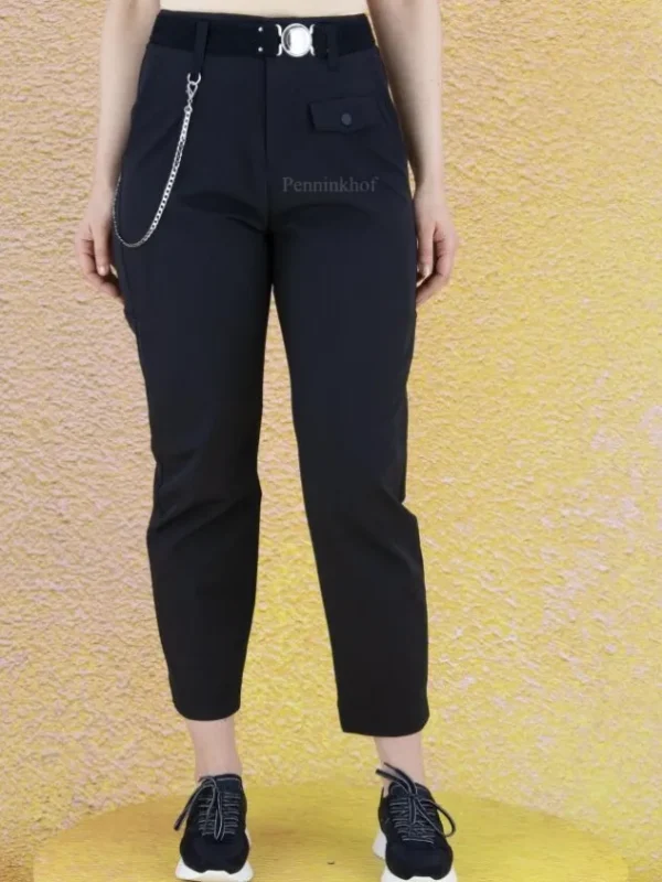 High trousers HYPER S01697 Blue