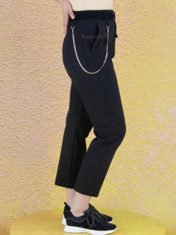 High trousers HYPER S01697 Blue