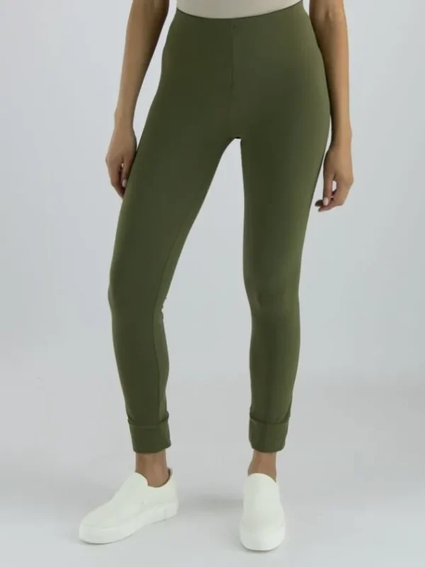 High trousers JEEPERS S05107 Green