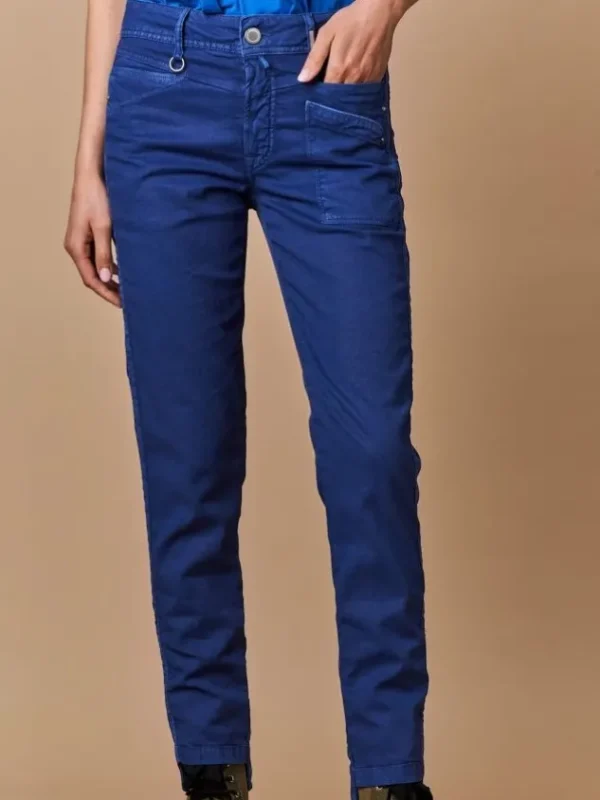 High trousers KICK OFF 721871 Blue