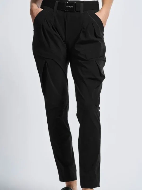 High trousers LURCH S01818 Black