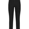 High trousers MINIMALIST S01794 Black