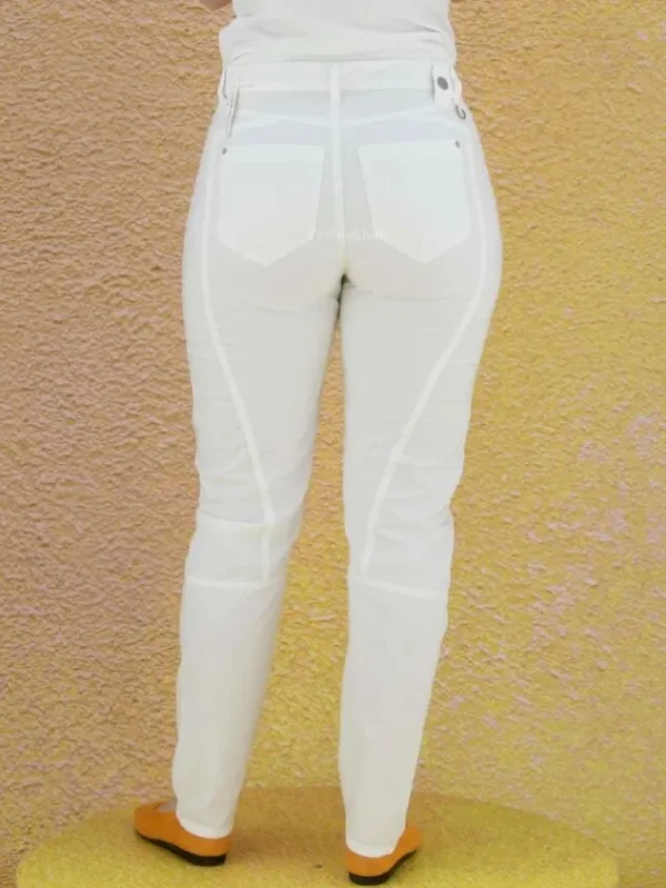 High trousers PRESUME 702780 White