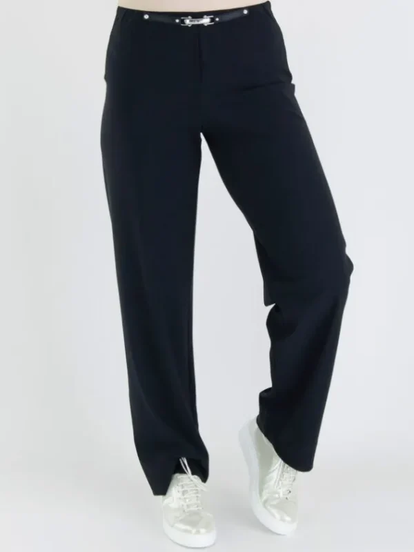 High trousers PROCEED S01766 Blue