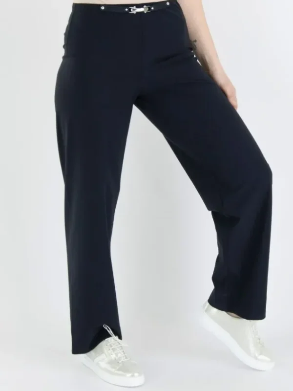 High trousers PROCEED S01766 Blue