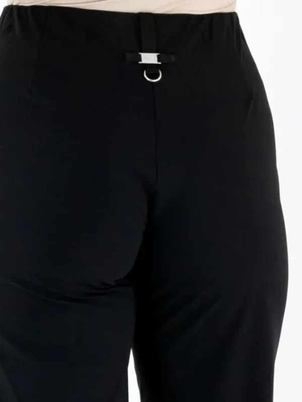 High trousers PROCEED S01819 Black