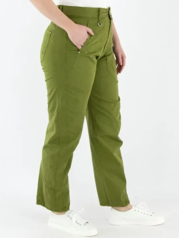 High trousers PULSATE 702967 Green