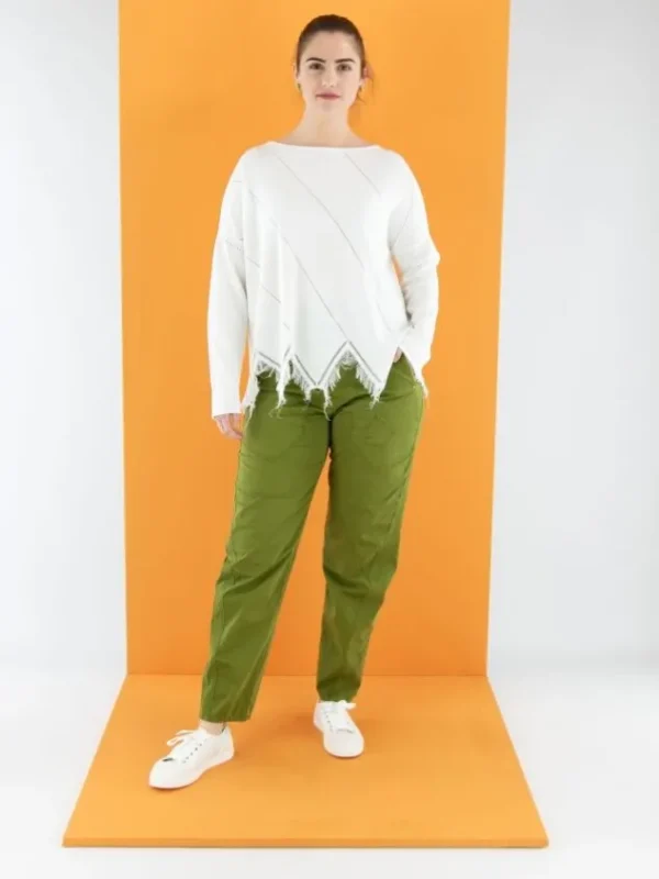 High trousers PULSATE 702967 Green