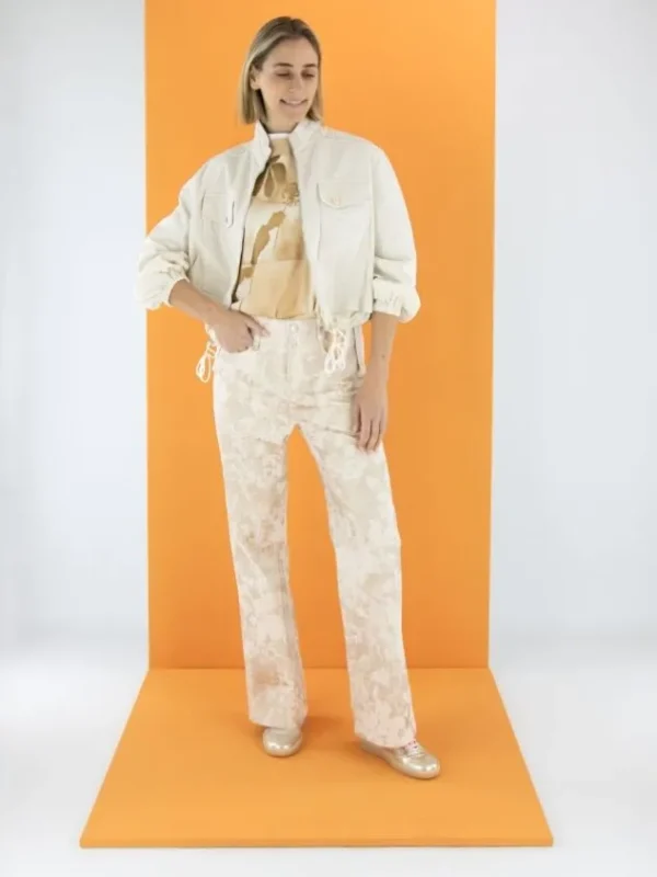 High trousers REALIST 902013 Gold