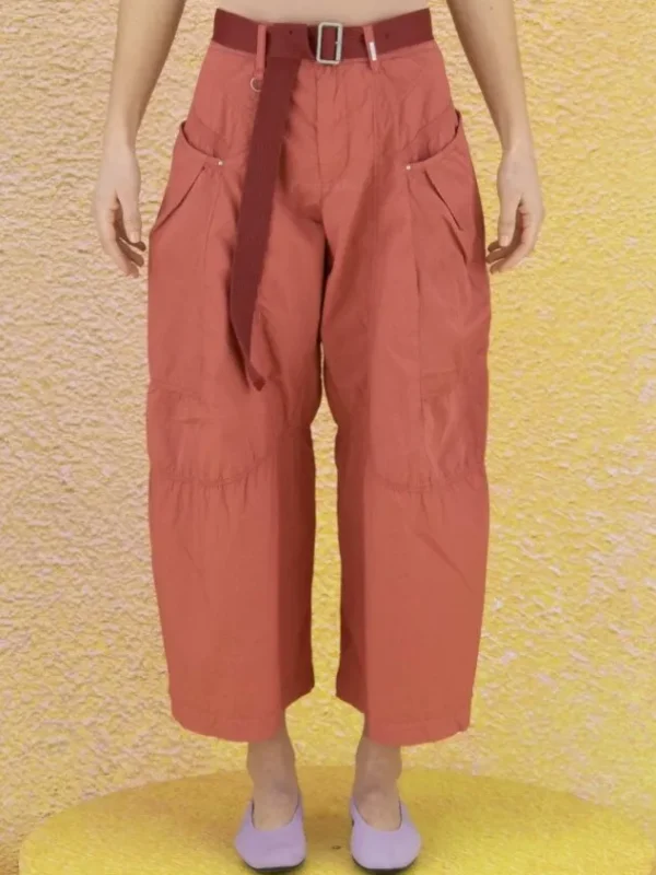 High trousers SAUNTER 702772 Orange